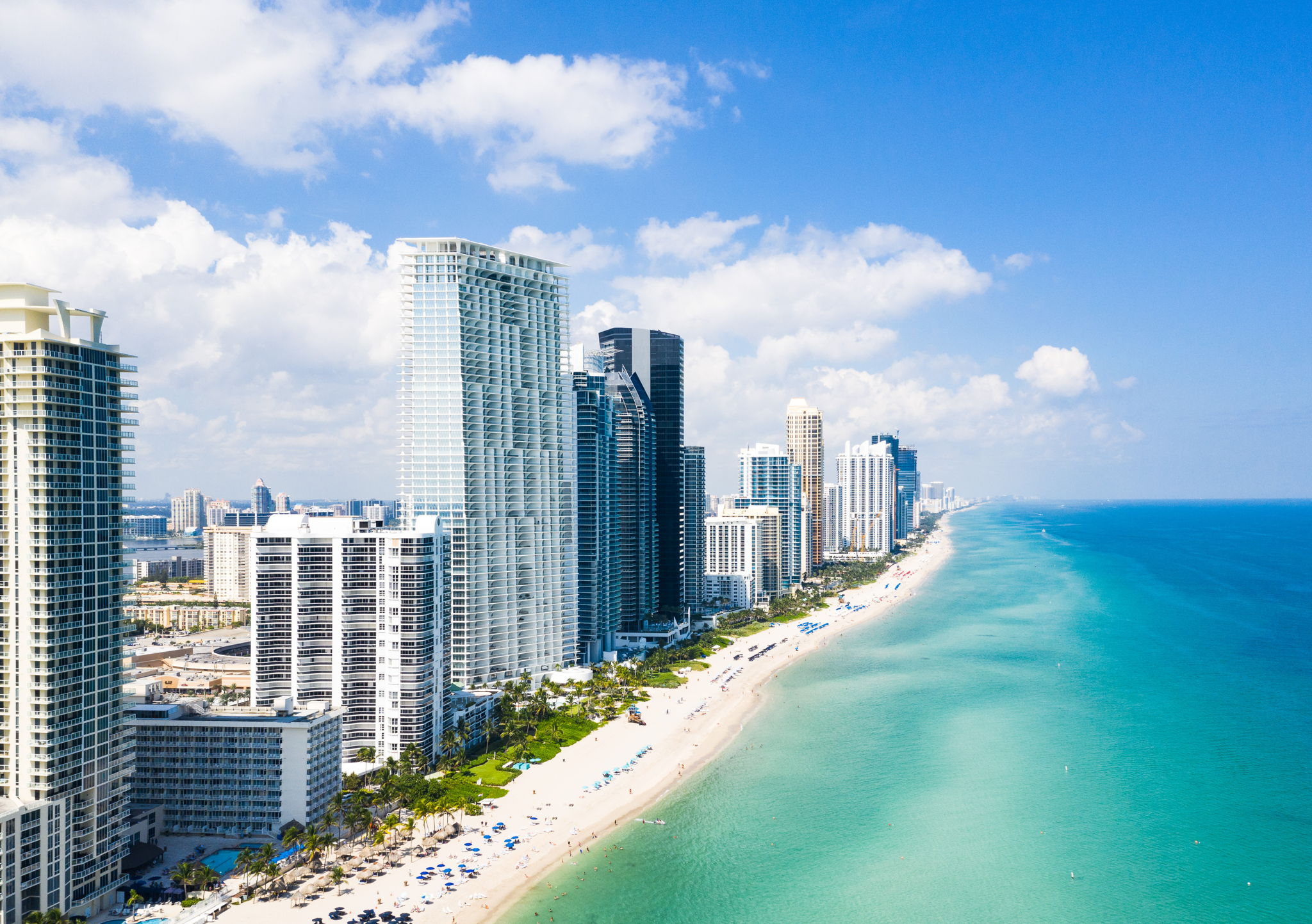 skyview of MIAMI BEACH
