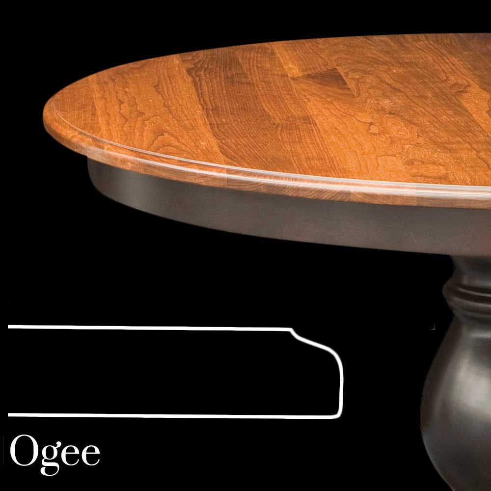 Ogee Table Edge | Home and Timber