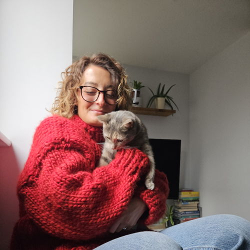 Giant Love Heart Sweater - Knitting Pattern