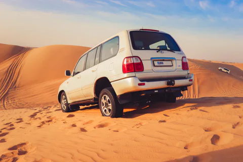 PRIVATE Desert Safari Evening with VIP BBQ-dinner, Camel Ride