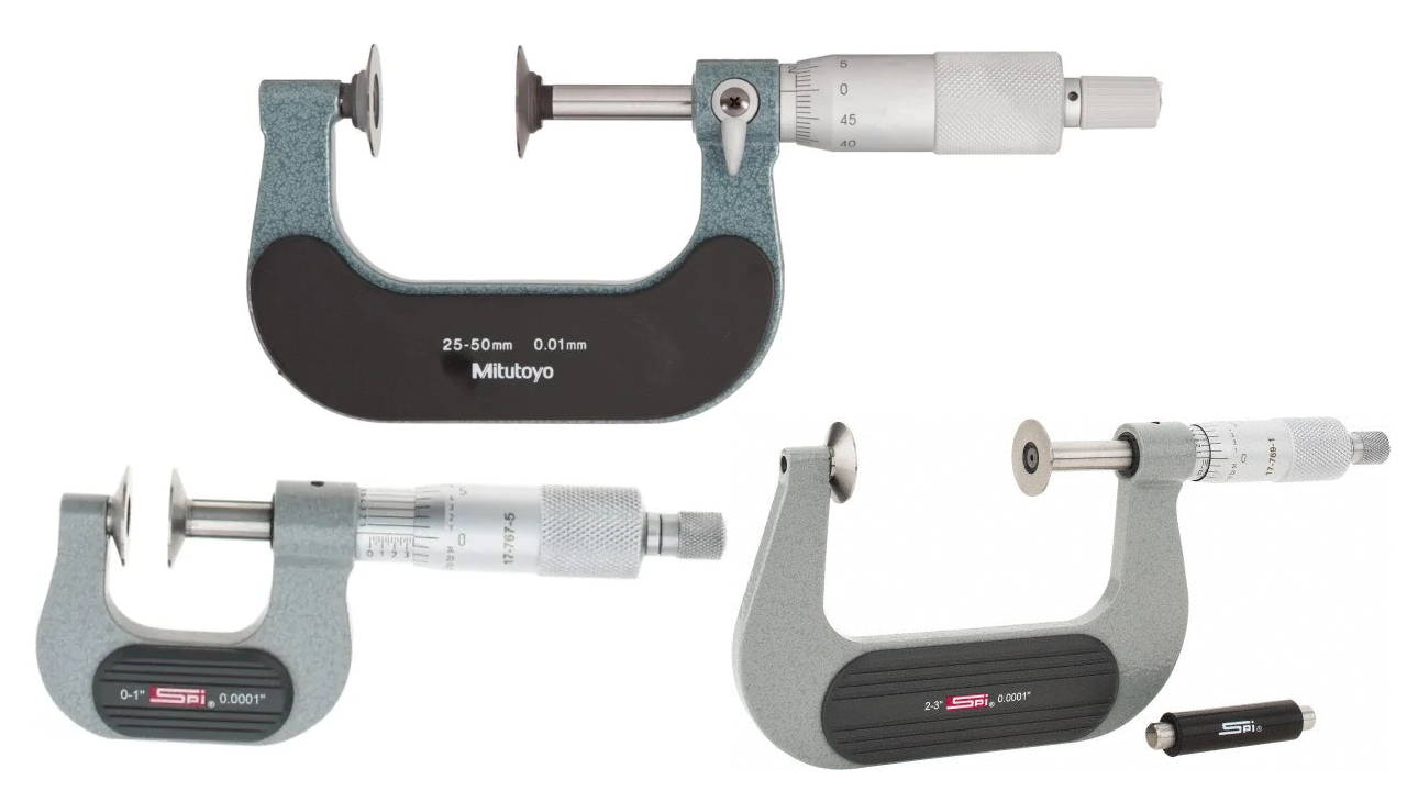 Standard Disc Micrometers at GreatGages.com