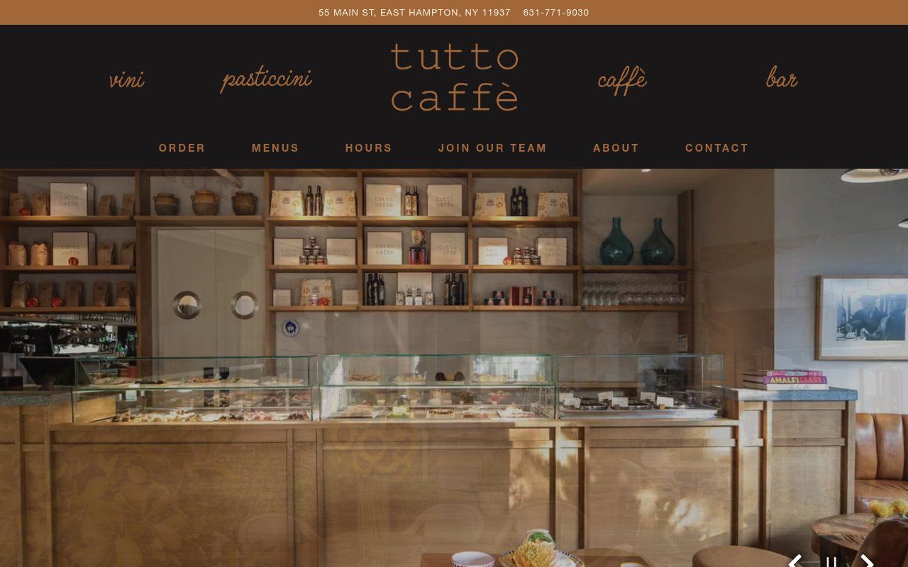Tutto Caffe | Italian Cafe in East Hampton, NY