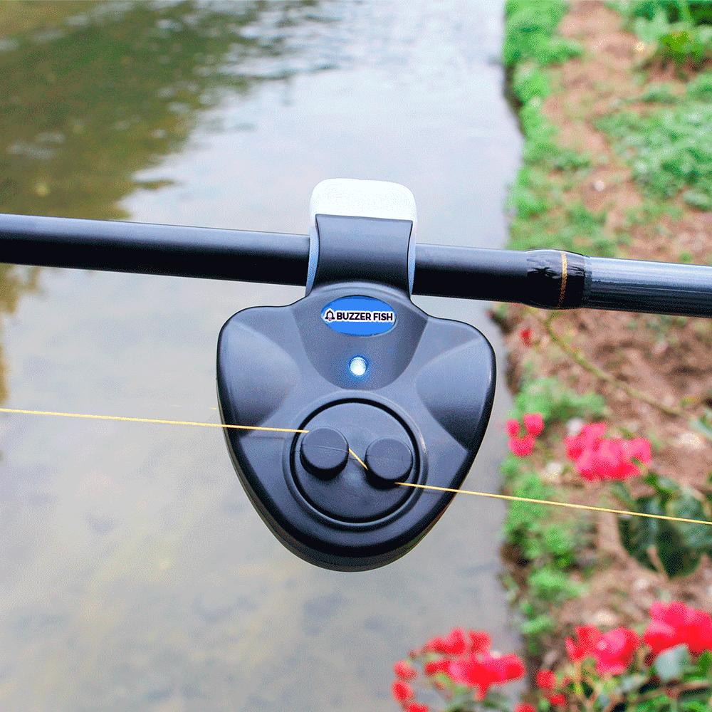 BESPORTBLE 20 Pcs Fishing bite Indicator Fishing Rod with Double Bell Ring  Fishing Rod Bells bite Sound Alert Ring Fish bite Detector Fish Rod Bells