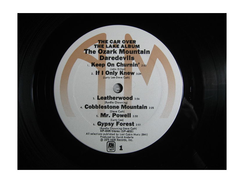 The Ozark Mountain Daredevils - The Car Over The Lake Album - 1975 A&M Records SP-4549