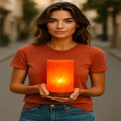 Salt Lamp - Cylinder