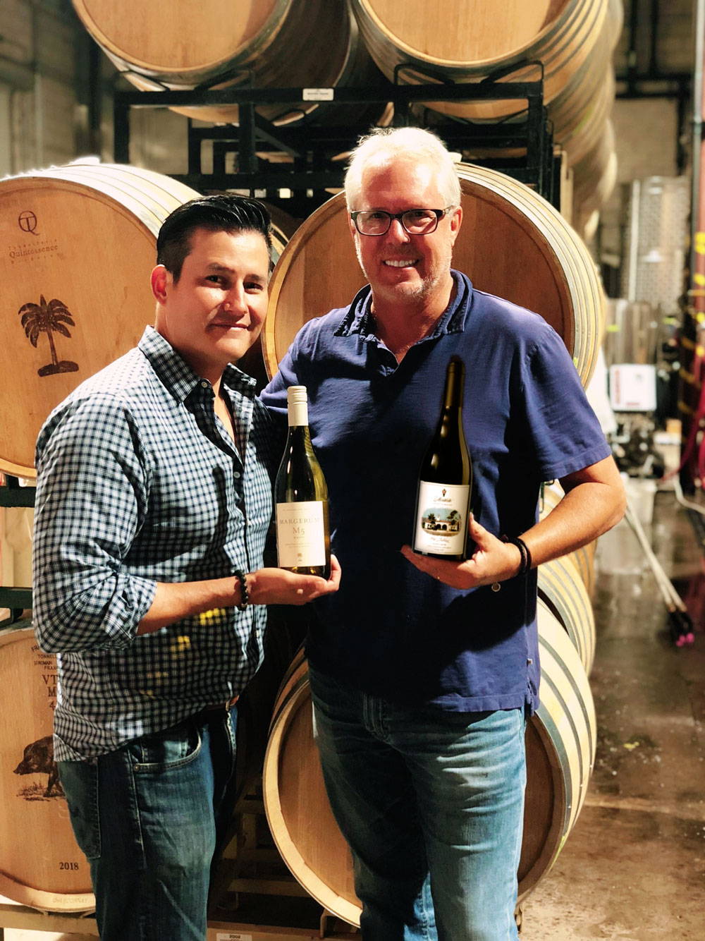 Patrick Braid and Doug Margerum for Montecito Wine Company