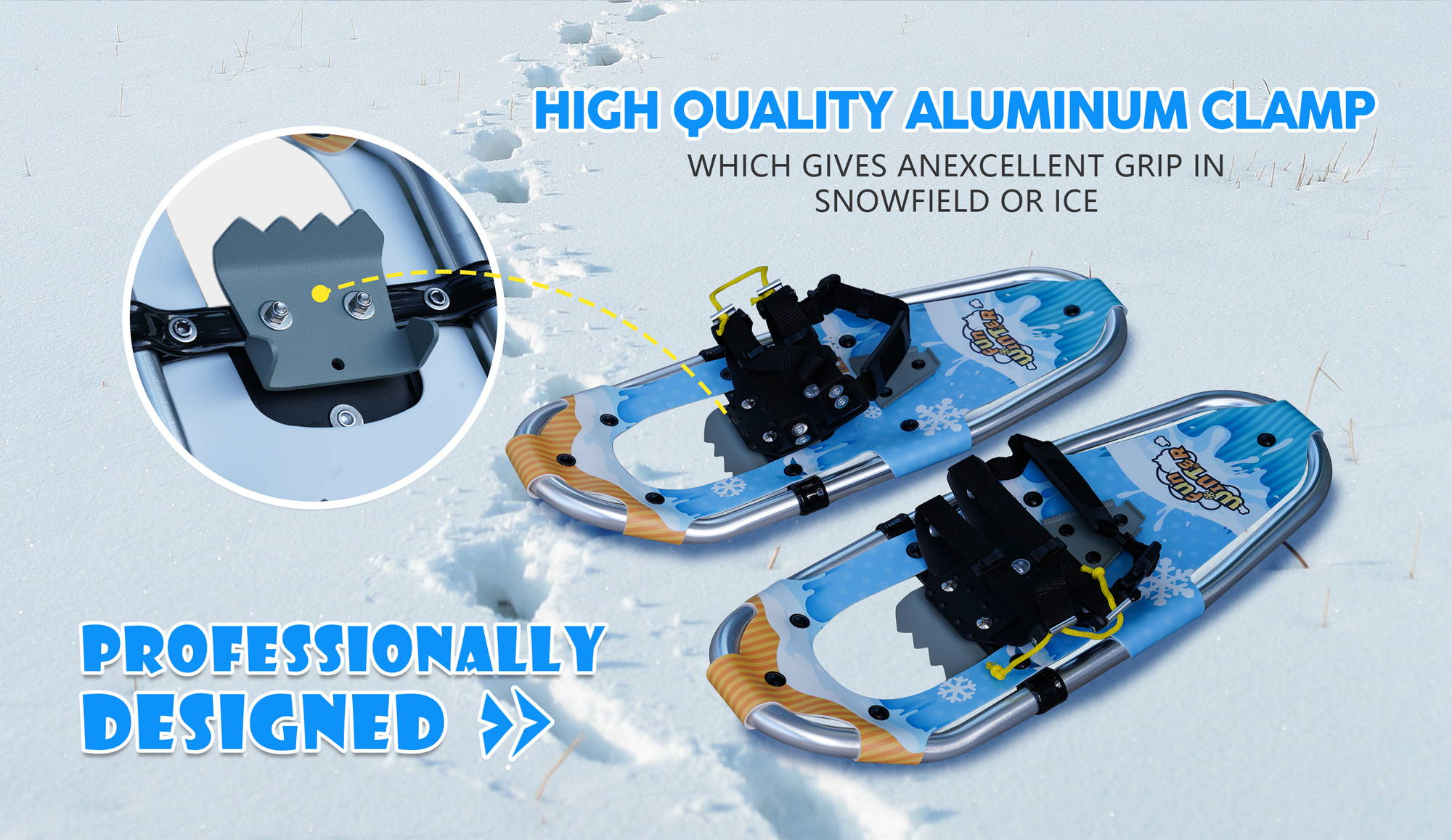 Key features and benefits of Snowshoes for children