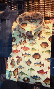 Eton Fish Themed Shirt