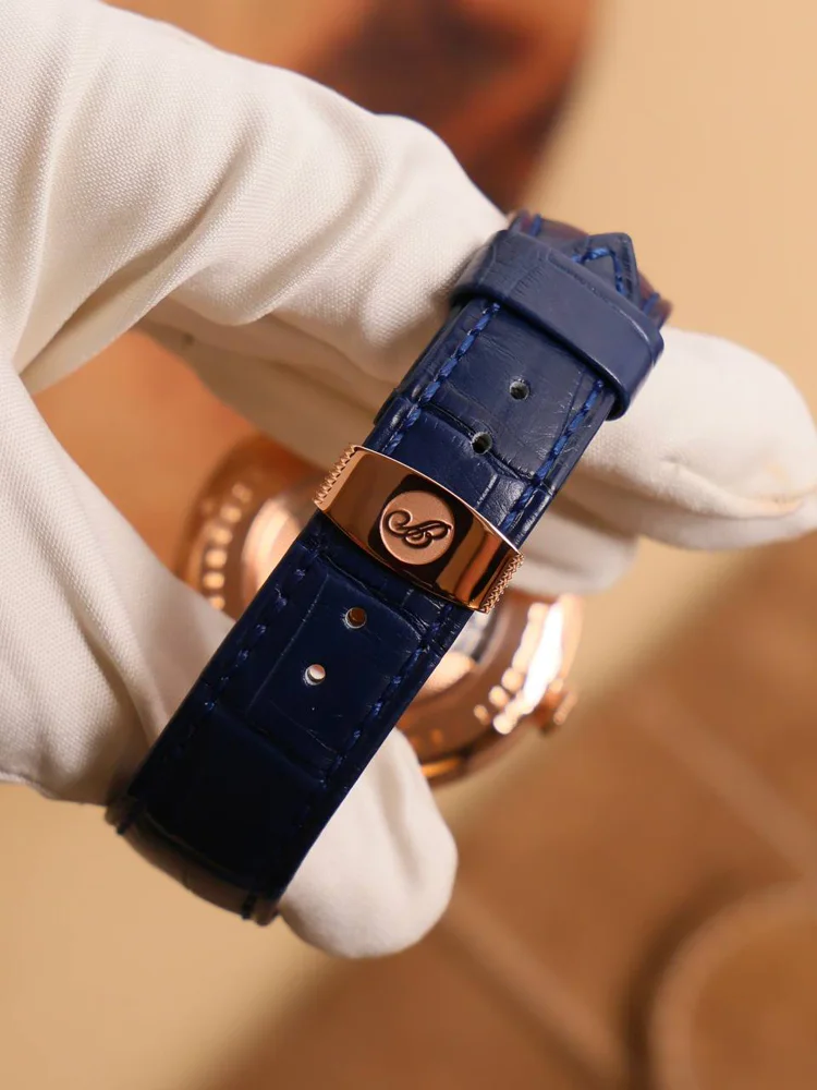 Moonphase Power Reserve Rose Gold Box and Papers 2019, image 4