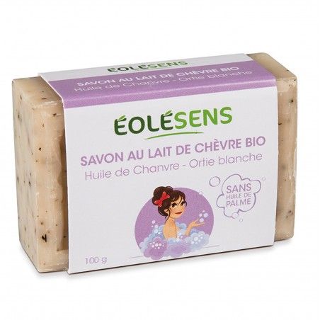 Savon Au Lait De Chèvre, Chanvre Et Ortie Blanche