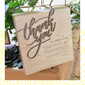 Customized wood trophy by Eclipse Awards Canada