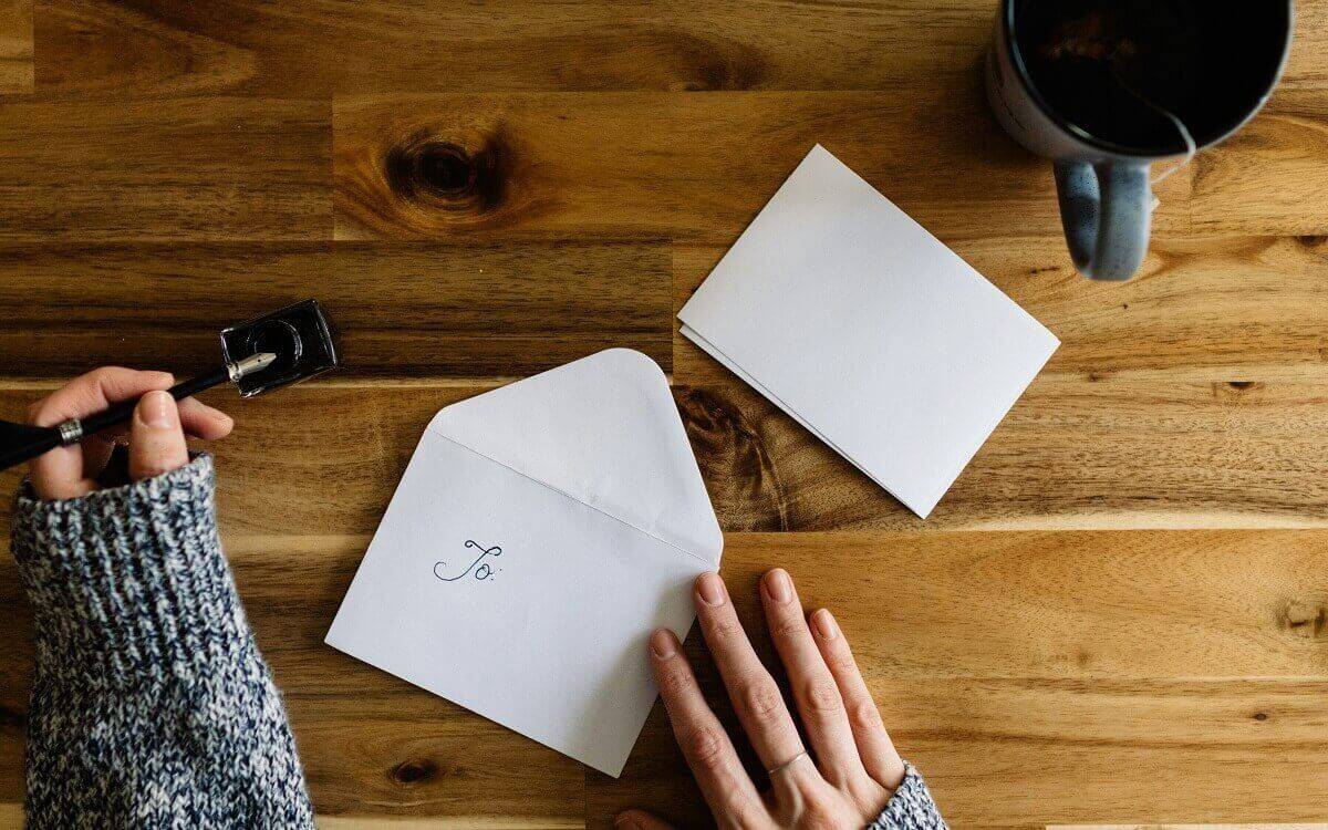 Brief als Last Minute Geschenk zum Vatertag