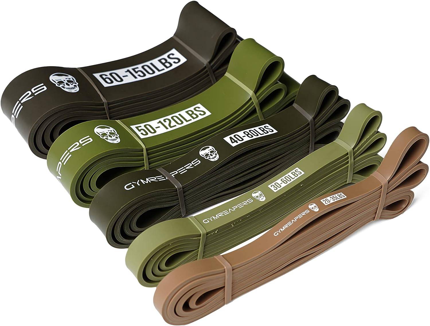 GYMREAPERS MILITARY RESISTANCE BAND SET