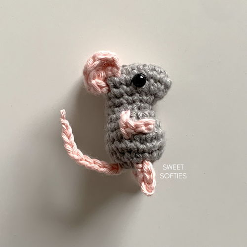 Como fazer um mouse de crochê sem costurar!