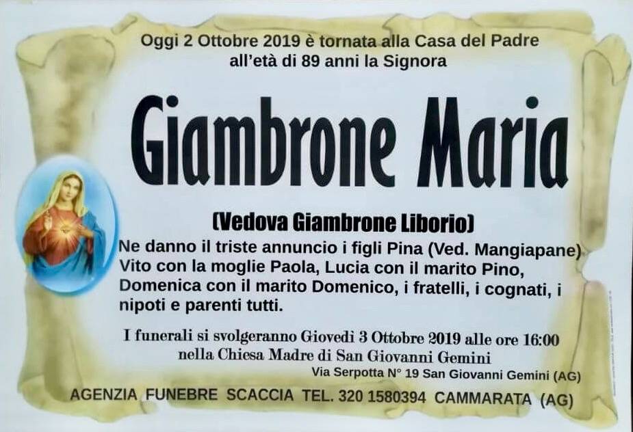 Maria Giambrone