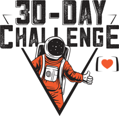 Flarespace 30 Day Challenge logo