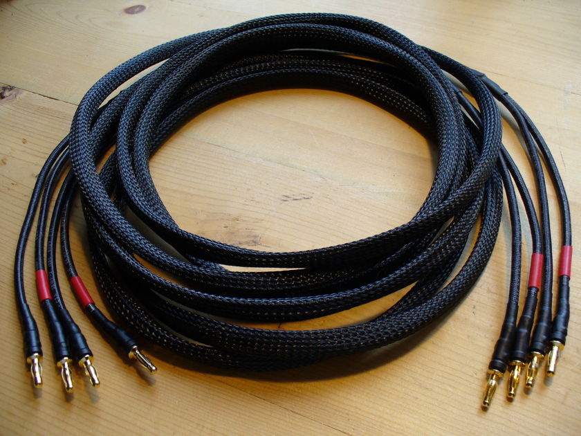 Western Electric Rare 64 Strand WE12AWG 2.5M~8ft Non HiFi Analog Sounding Speaker Cables