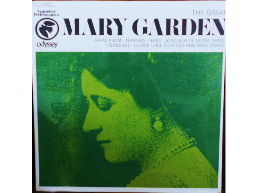 FACTORY SEALED ~ MARY GARDEN ~  - THE GREAT MARY GARDEN ~ ARIAS ~  ODYSSEY 32 16 0079 (1967)