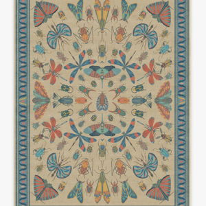 Iris Apfel Flutterby Multicolor Tufted Rug 5x7 | Ruggable