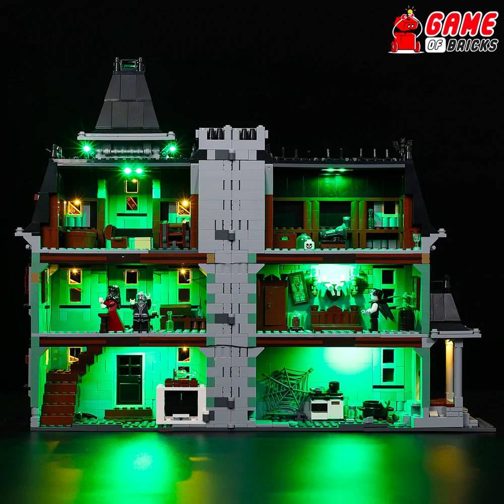 The Lego Hunted House 10273 and 10228 sets