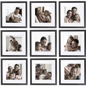 Belle Maison 9-Piece Wall Frame Set