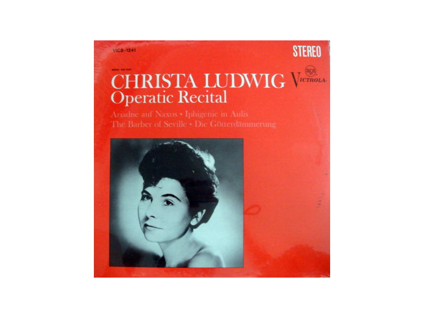 ★Sealed★ RCA Victrola / LUDWIG, - Operatic Recital!