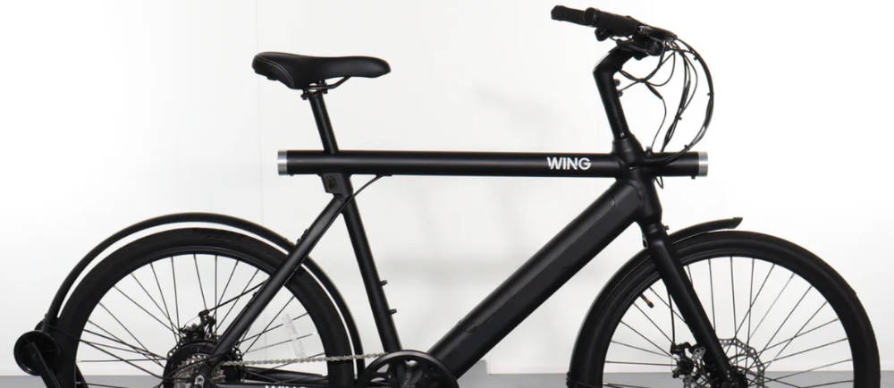 a black Wing Freedom X electric city bike