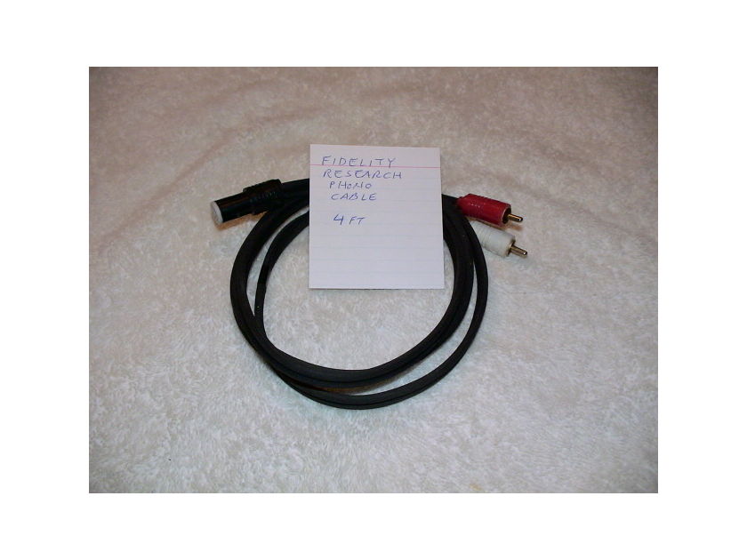 Fidelity Research FR-64s Phono Cable