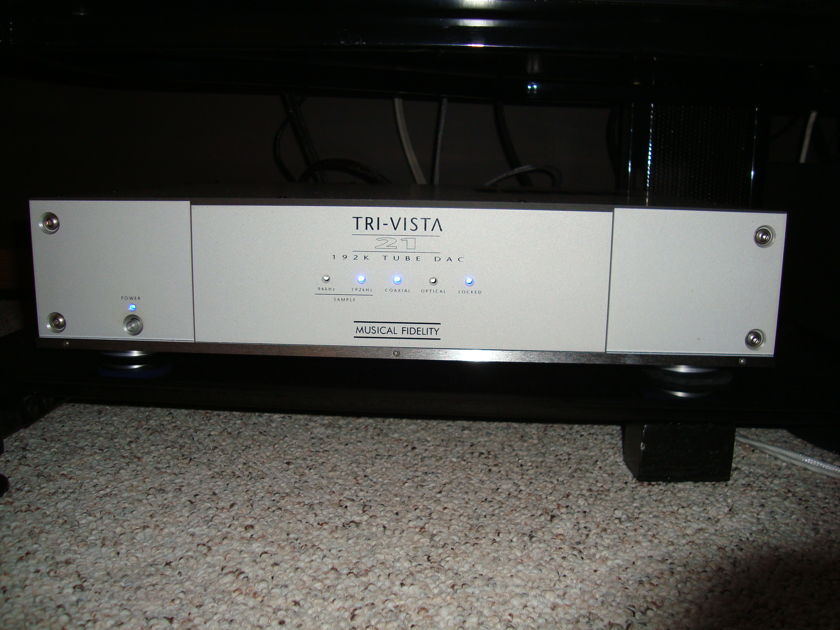Musical Fidelity Tri Vista 21 DAC MF updated "fine tuning, new tubes