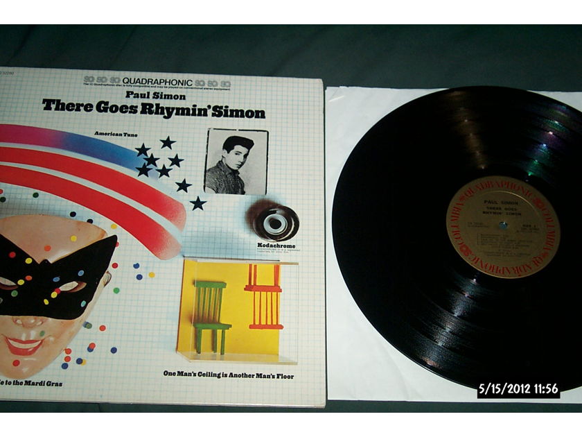 Paul Simon - There Goes Rhymin Simon SQ Quadraphonic LP NM