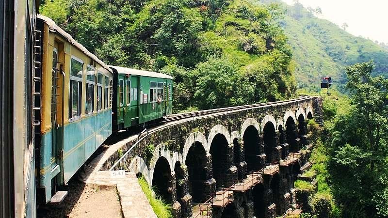Himalayan Queen toy train, India 