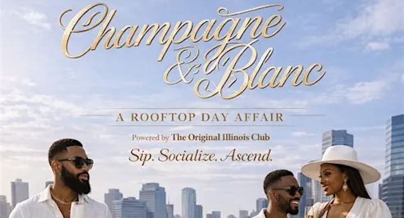 Champagne & Blanc: Rooftop Day Affair