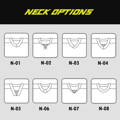 hockey jersey neck options