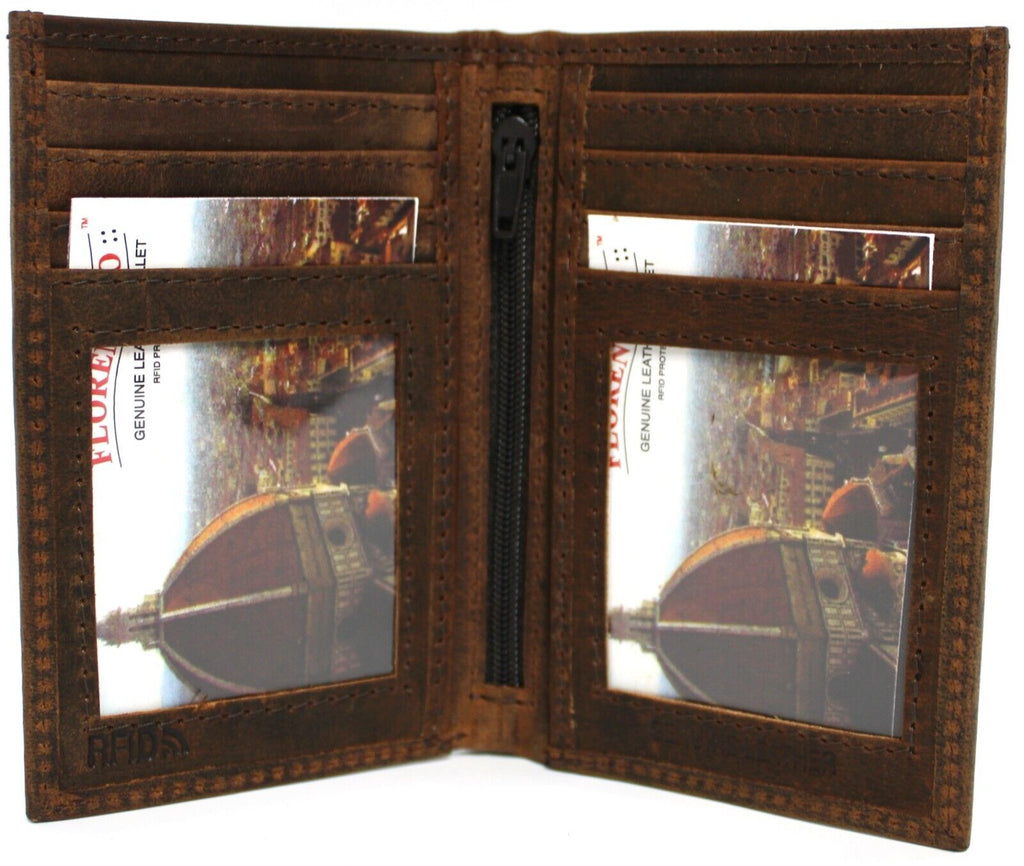 RFID Security Lined Leather Wallet Style 11008 - Image 8