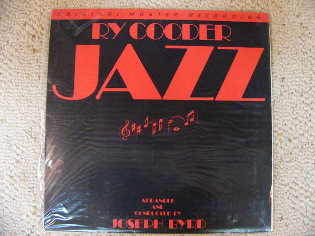 MFSL Ry Cooder Jazz LP NM - Mobile Fidelity Sound Labs ...