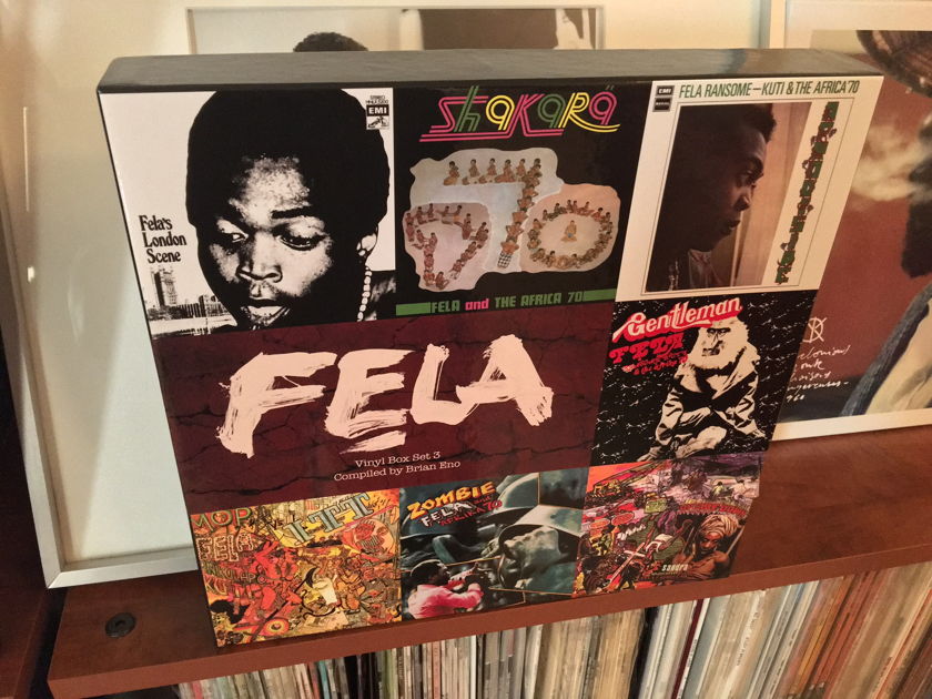 Fela Kuti - Vinyl Box Set 3 - Compiled by Brian Eno 7 LPs OOP