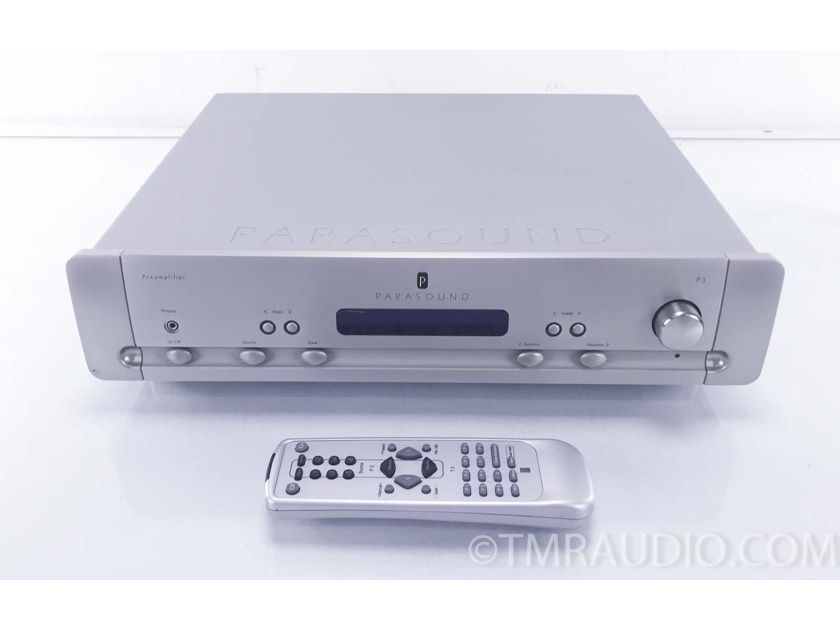 Parasound  Halo P3 Stereo Preamplifier; Phono (10457)