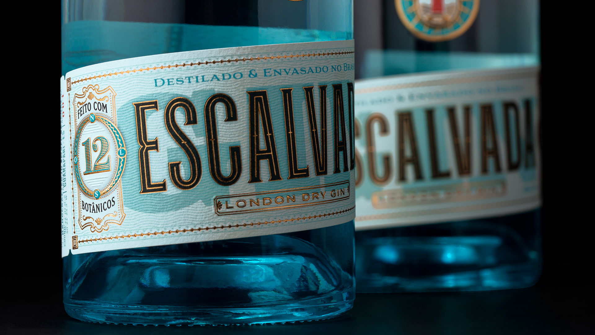 Escalvada London Dry Gin’s Packaging Is Inspired By Vintage Ferry Tickets