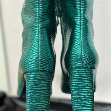 Grüne Stiefel