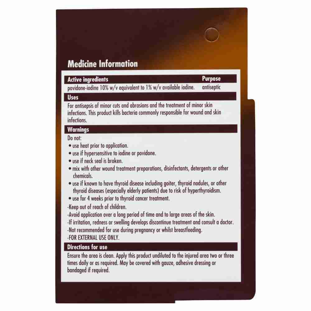 Betadine Antiseptic Topical Solution 15Ml Artg Id 306917 - Image 3