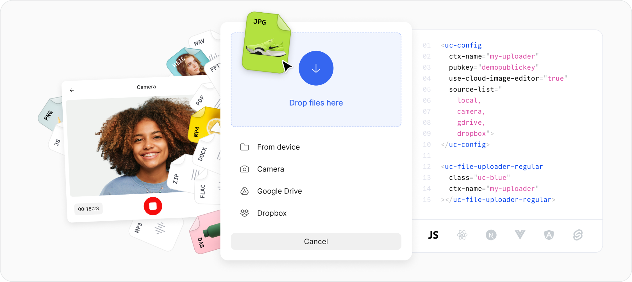 Additional uploader improvements
