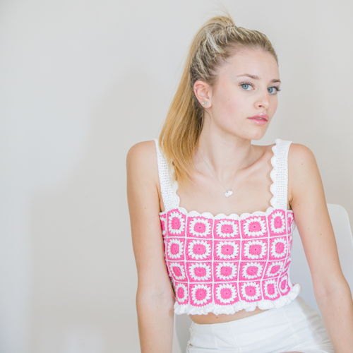 Tiny Squared Summer Top