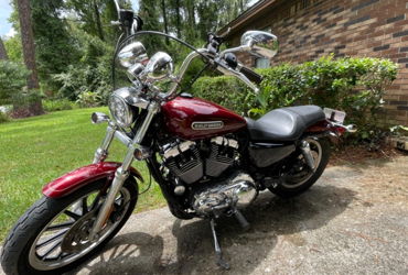 2008 HARLEY-DAVIDSON XL 1200L SPORTSTER LOW (CSTM PAINT) motorcycle for rent near Lake City, FL