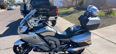 2013 BMW K 1600 GTL motorcycle for rent near Tempe, AZ