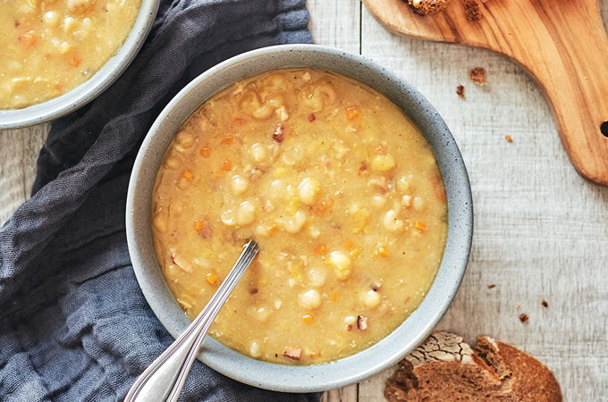 Soupe aux pois (la meilleure)