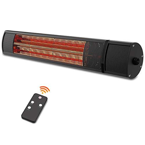 Hampton Bay 48,000BTU vs PATIOBOSS Electric Patio Heater Slant