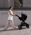 Lifestyle photo showing the Redsbaby Britax B-Pod baby car seat  in use.