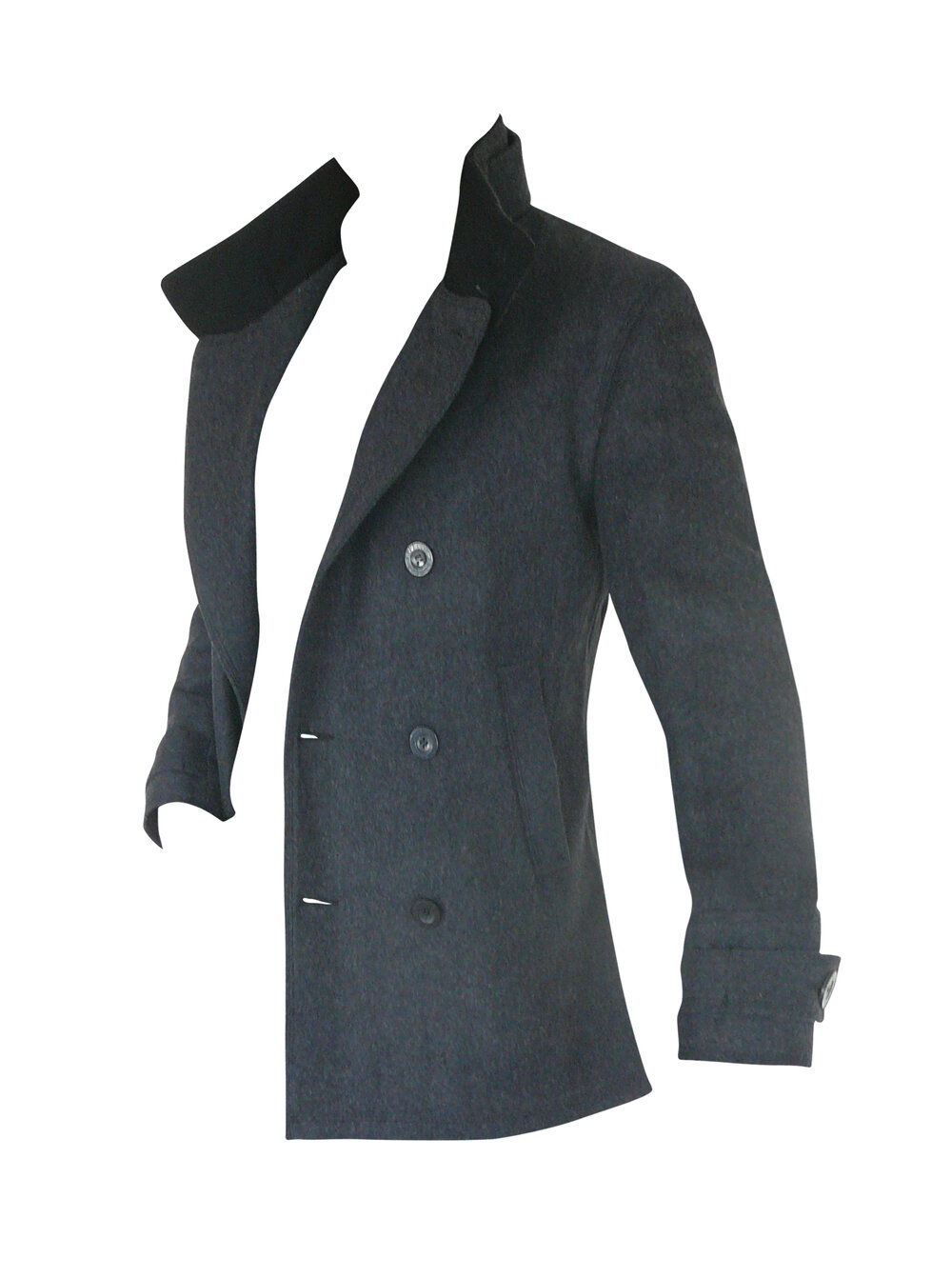 BARCELONA - Charcoal LEATHER and WOOL - Image 6