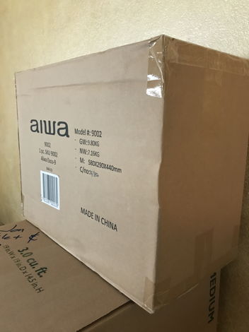 Aiwa EXOS 9 Portable Speaker/shipped
