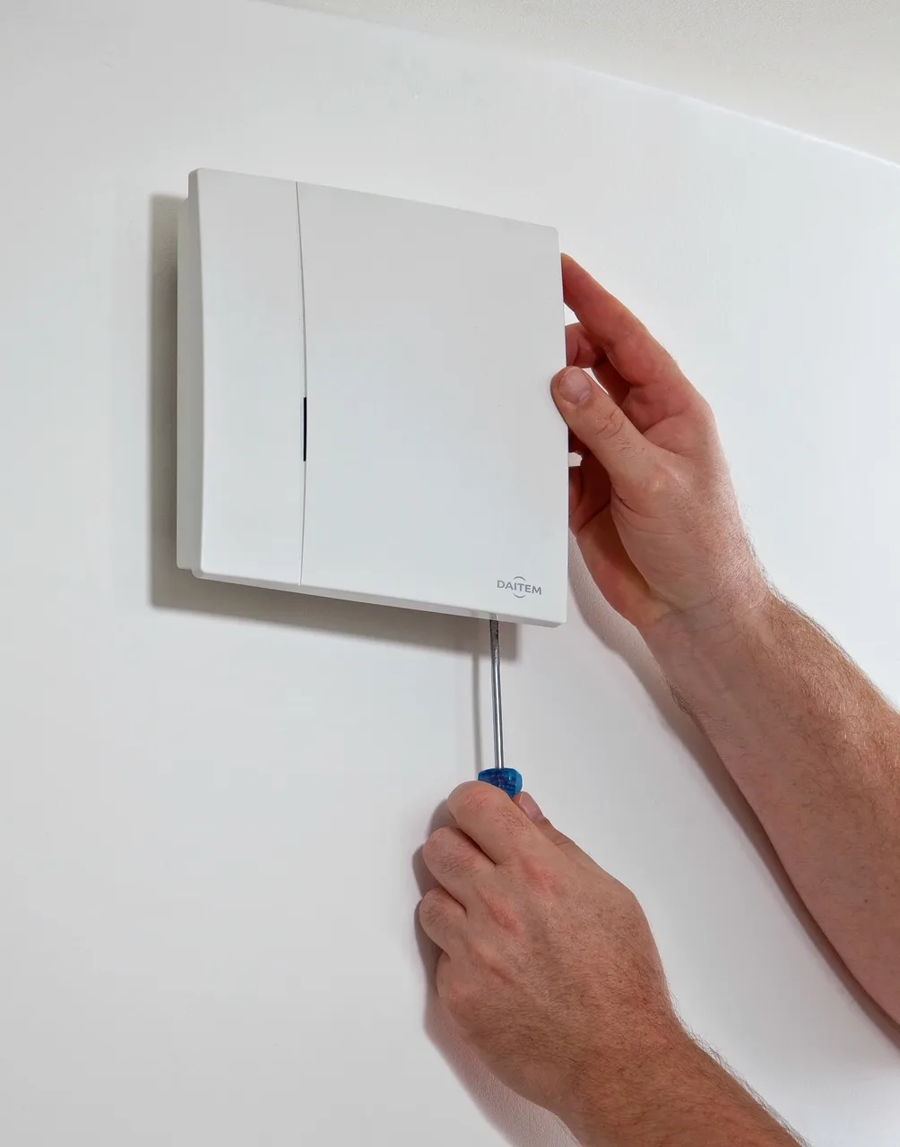 Alarme sans fil Daitem sur une villa contemporaine — photo 5